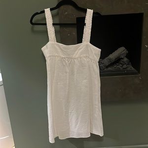 Zara white mini dress